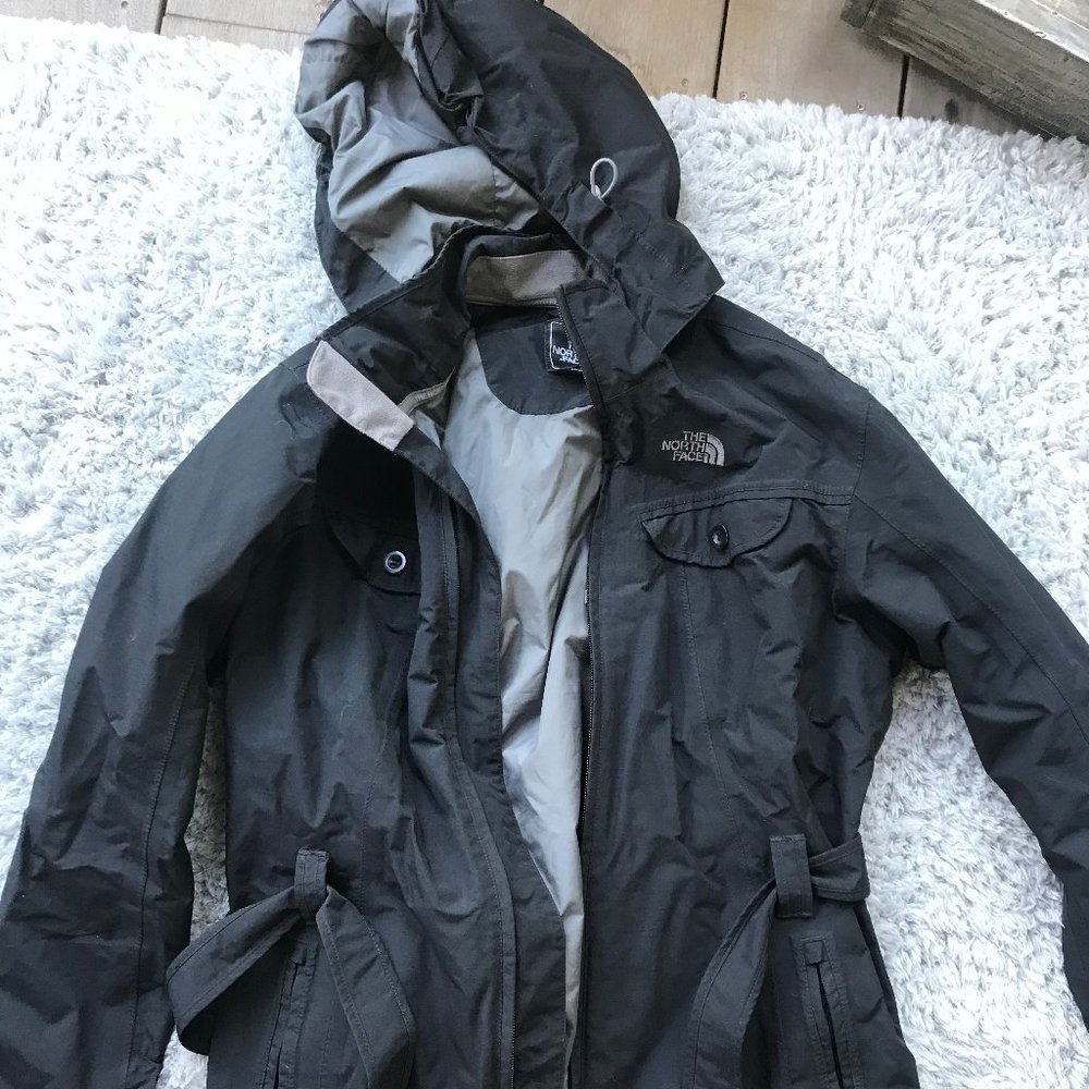 NorthFace Black Rain Jacket